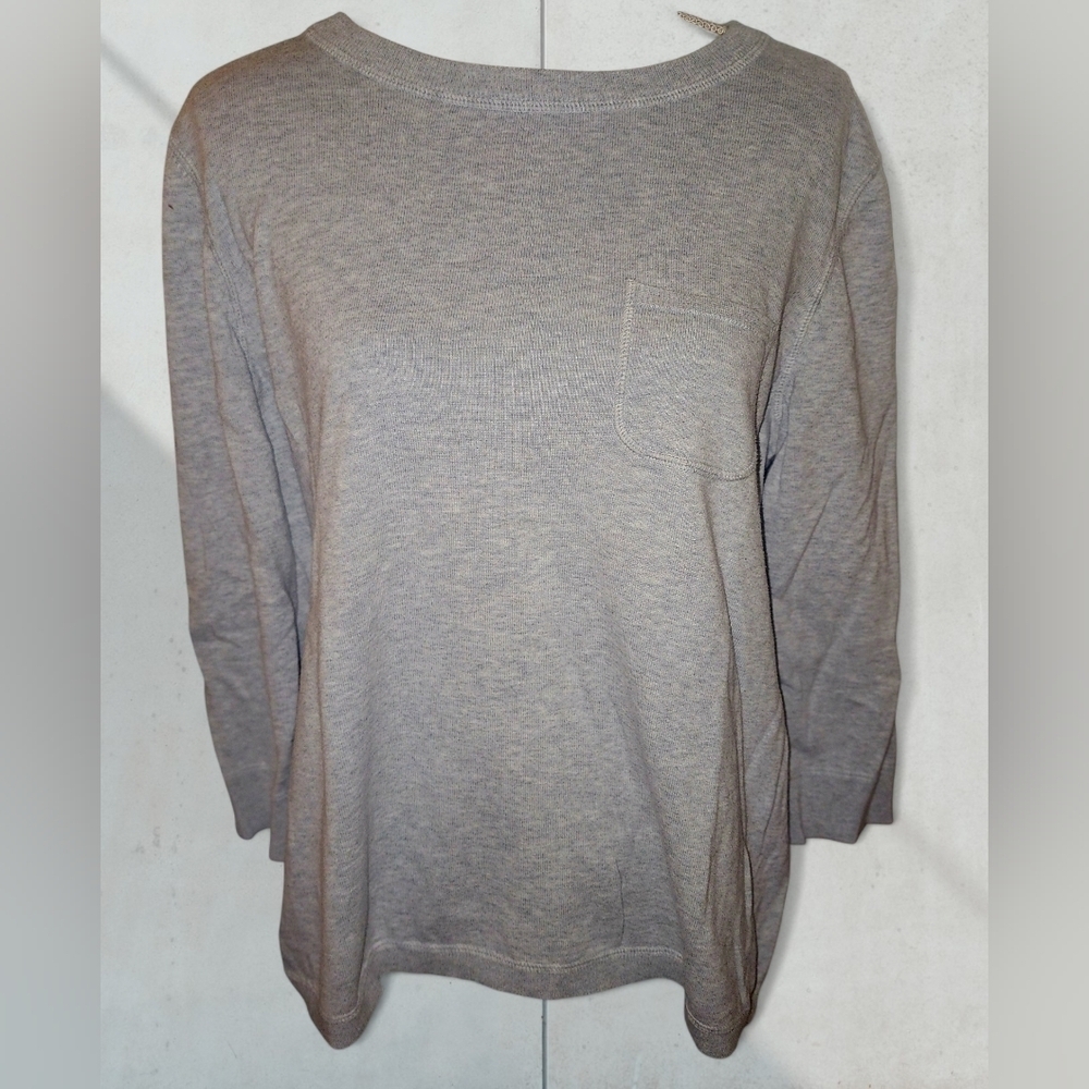 TALBOTS ZIP CLOSURE SWEATER